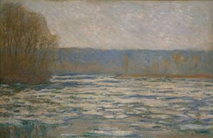 Dégel sur la Seine près de Bennecourt - Claude Monet